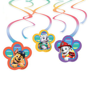 Hangdecoratie Paw Patrol 6 stuks Hangdecoratie Paw Patrol 6 stuks