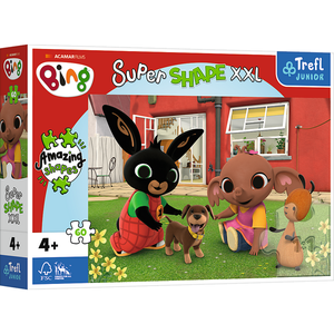 Puzzel BING Super Shape XXL 60 stukjes Puzzel BING Super Shape XXL 60 stukjes