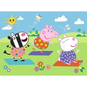 Mini Maxi Puzzel Peppa Sporten 20 stukjes Mini Maxi Puzzel Peppa Sporten 20 stukjes