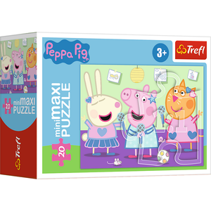 Mini Maxi Puzzel Peppa Zingen 20 stukjes Mini Maxi Puzzel Peppa Zingen 20 stukjes