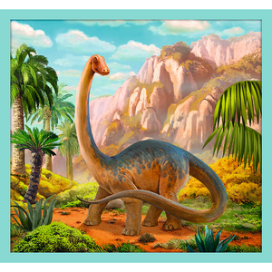 Dinosaurus Puzzels 10 stuks in luxe doos Dinosaurus Puzzels 10 stuks in luxe doos