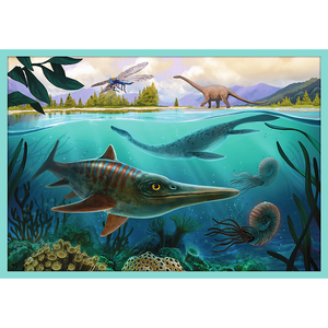 Dinosaurus Puzzels 10 stuks in luxe doos Dinosaurus Puzzels 10 stuks in luxe doos