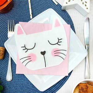 Servetten kat 12 stuks