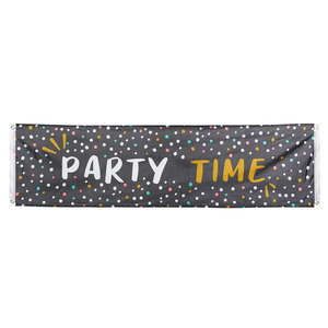 Spandoek Party Time 180cm x 50cm Spandoek Party Time 180cm x 50cm