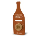 Wijnfles stopper 40 jaar