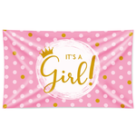 Vlag It's a Girl XXL