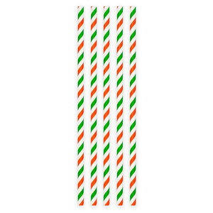 Rietjes rood wit groen 20 stuks Rietjes rood wit groen 20 stuks