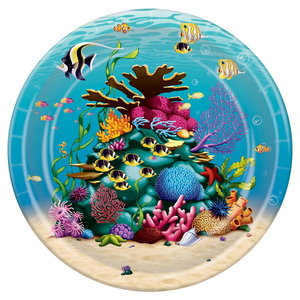 Bordjes tropische vissen 8 stuks