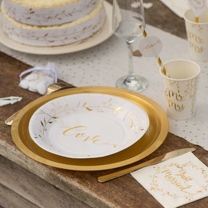 Bordjes Love luxe 10 stuks