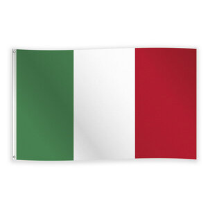 Vlag Italië 90cm x 150cm Vlag Italië 90cm x 150cm