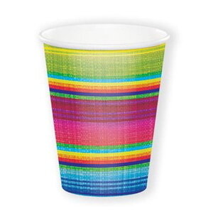 Bekertjes Mexicaanse Poncho 8 stuks