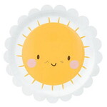 Bordjes zonnetje 6 stuks