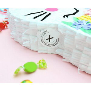 Pinata Poes met bloemetjes