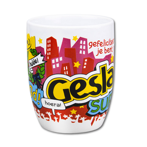 Mok Geslaagd super Mok Geslaagd super