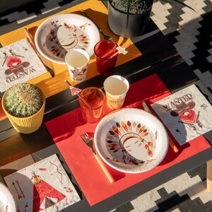 Tafelloper Airlaid donkerblauw afscheurbaar 4.8 meter Tafelloper Airlaid donkerblauw afscheurbaar 4.8 meter