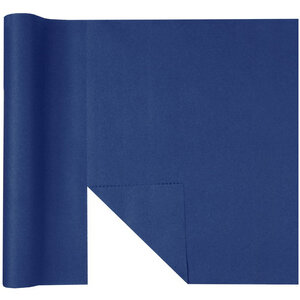 Tafelloper Airlaid donkerblauw afscheurbaar 4.8 meter Tafelloper Airlaid donkerblauw afscheurbaar 4.8 meter
