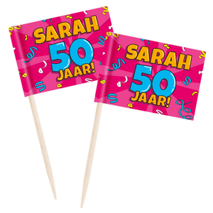 Prikkers Sarah cartoon 50 stuks Prikkers Sarah cartoon 50 stuks
