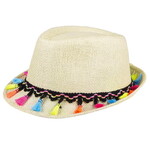 Hoedje Mexicaans Lima met kwastjes