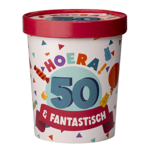 Candy Surprise bucket 50 jaar Candy Surprise bucket 50 jaar