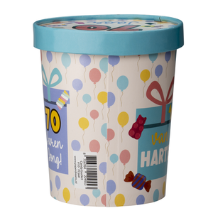 Candy Surprise bucket 70 jaar Candy Surprise bucket 70 jaar