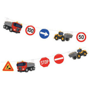 Slinger Wegwerkers Verkeer 170cm x 13cm Slinger Wegwerkers Verkeer 170cm x 13cm