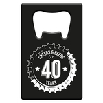 Bieropener metaal 40 jaar