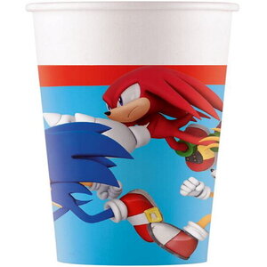 Bekertjes Sonic 8 stuks Bekertjes Sonic 8 stuks