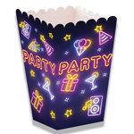 Snackbakjes NEON GLOW Party 12 stuks