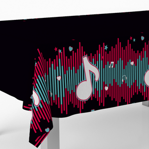 Tafelkleed TikTok Danceparty 120cm x 180cm