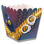 Snackbakjes mini politie 12 stuks