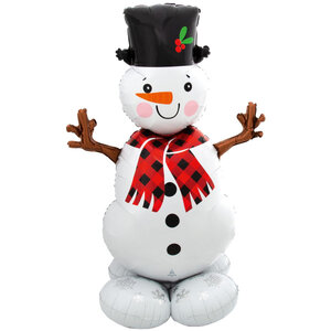 Folieballonnen Sneeuwpop MEGA Folieballonnen Sneeuwpop MEGA