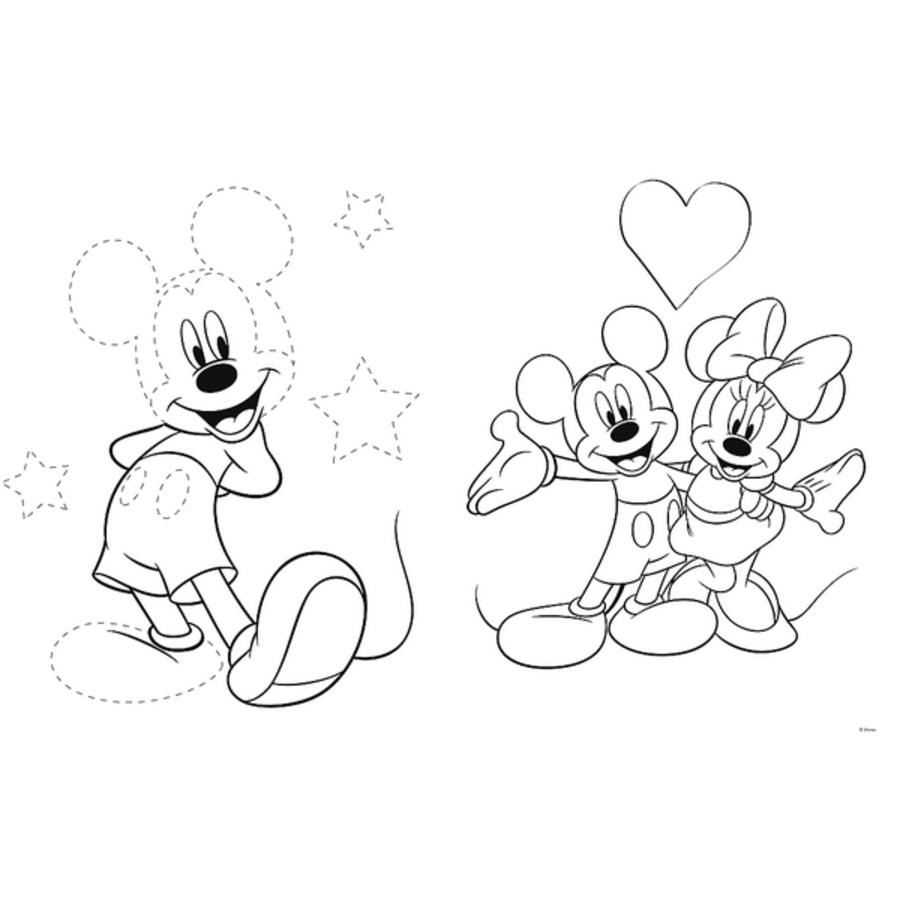 Puzzel Disney Kermis Super MAXI met kleurboek