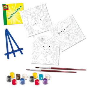 SES Schilderen op nummer huisdieren