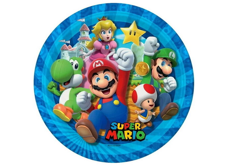 Super Mario versiering Super Mario versiering