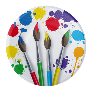 Gebaksbordjes Knutselen 8 stuks Gebaksbordjes Knutselen 8 stuks