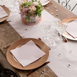 Servetten zwart luxe airlaid 20 stuks