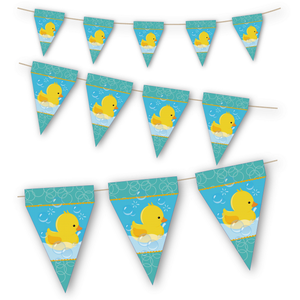 Vlaggenlijn Badeend 3 meter Vlaggenlijn Badeend 3 meter