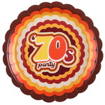 Bordjes Seventies 10 stuks