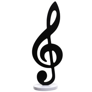 Tafeldecoratie muzieksleutel hout luxe Tafeldecoratie muzieksleutel hout luxe