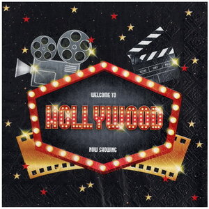 Servetten Hollywood Cinema 20 stuks