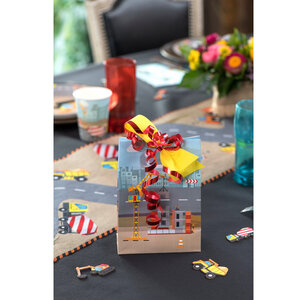 Feestzakjes bouwvakkers papier 10 stuks