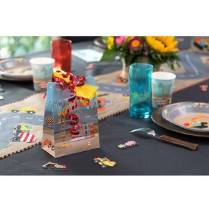 Feestzakjes bouwvakkers papier 10 stuks