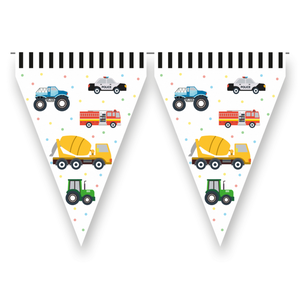 Vlaggenlijn Voertuigen 3 meter Vlaggenlijn Voertuigen 3 meter