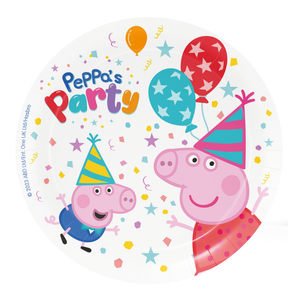 Gebaksbordjes Peppa Pig Party 8 stuks Gebaksbordjes Peppa Pig Party 8 stuks