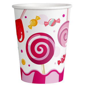 Bekertjes Snoep Party 8 stuks Bekertjes Snoep Party 8 stuks