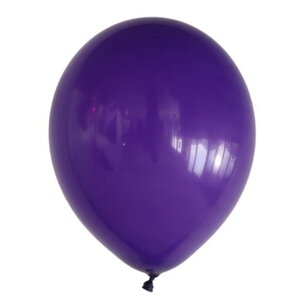 Ballonnen donkerpaars 10 stuks