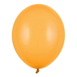 Ballonnen Honing oranje 10 stuks