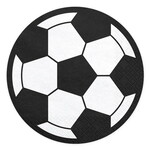 Servetten voetbal rond 12 stuks