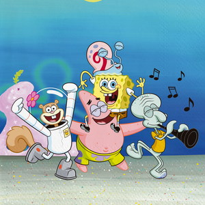Servetten Spongebob en Friends 20 stuks Servetten Spongebob en Friends 20 stuks