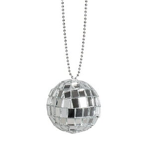 Ketting met discoballetje Ketting met discoballetje